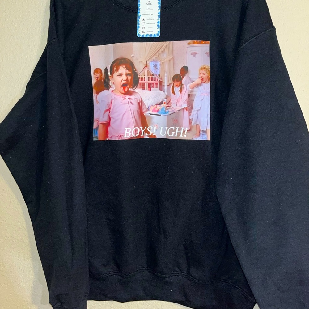 Little Rascals  Sweatshirt, sizes S to XL, colors available white,grey and black